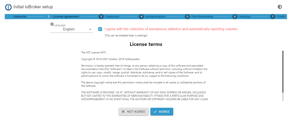 ioBroker license