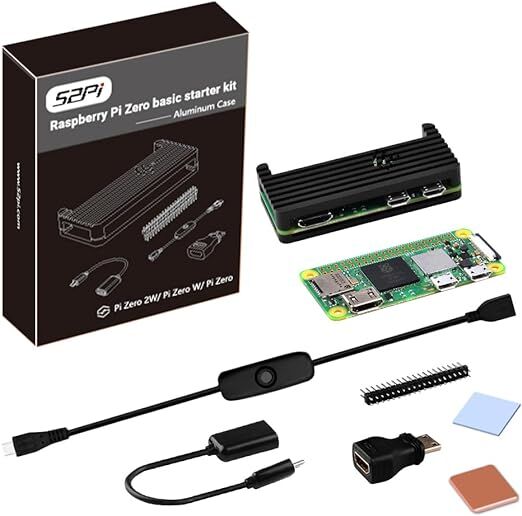 Raspberry Pi Zero 2 W Basic Starter Kit